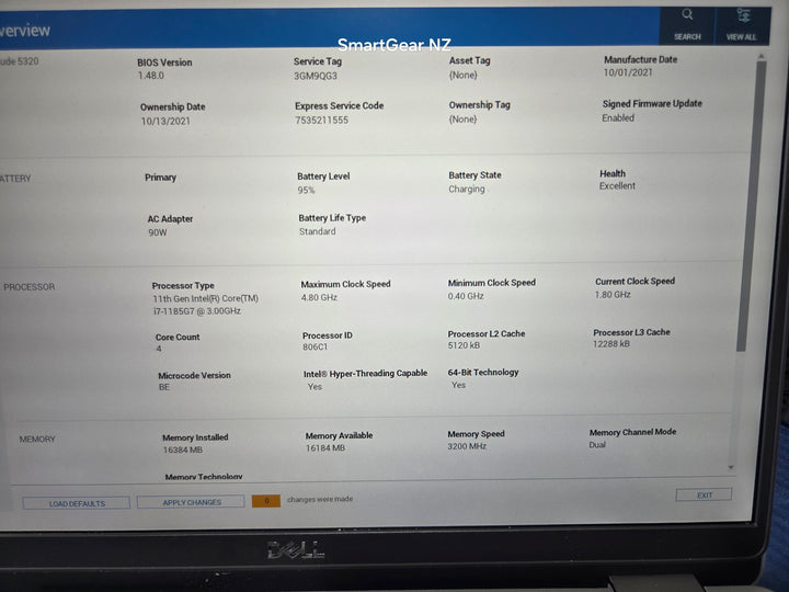 Dell Latitude 5320 13.3-inch Touch - Intel i7 11th Gen - 16GB RAM - 256GB SSD - Win11 Pro - Used (New Battery)