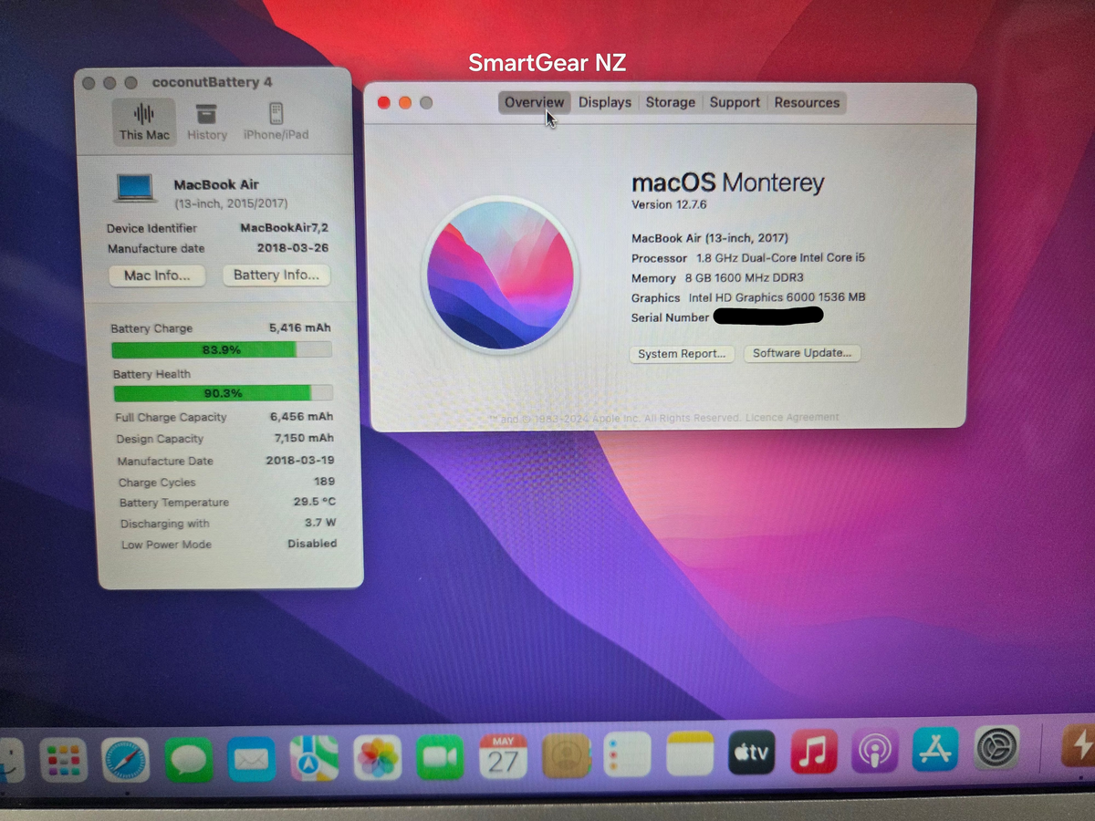 Pre-owned Apple MacBook Air 13-inch 2017