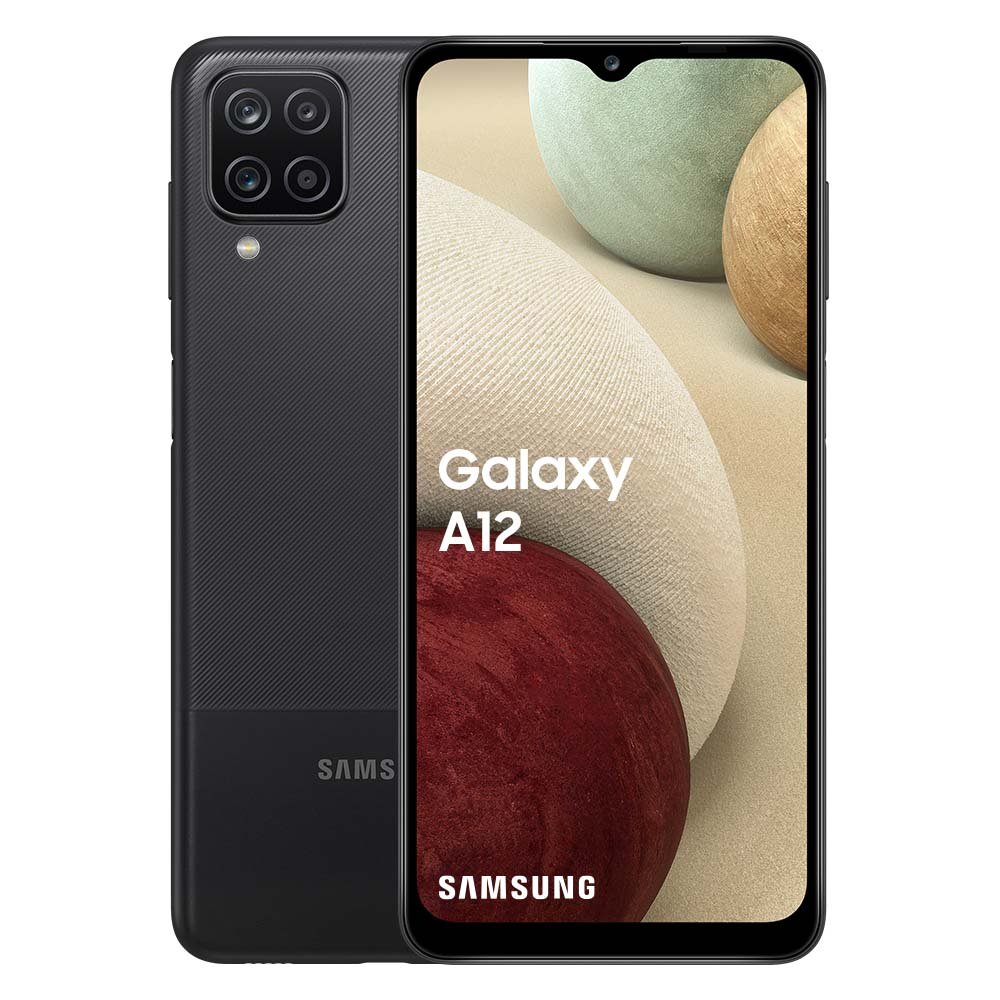 Samsung Galaxy A12 128GB Black Dual Sim - Used (Grade B) NZ Model SM-A125F/DS