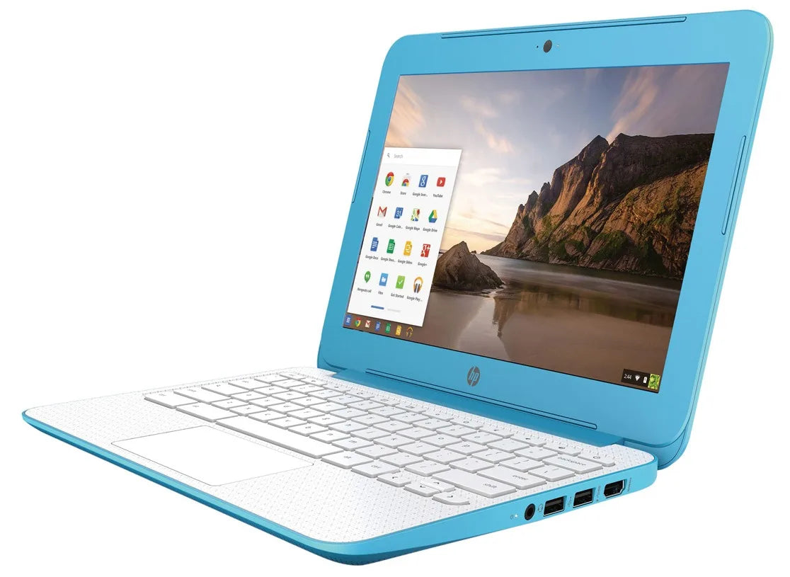 HP Chromebook 11-2203tu Blue 11inch 16GB Chrome OS (Imperfect) Crack