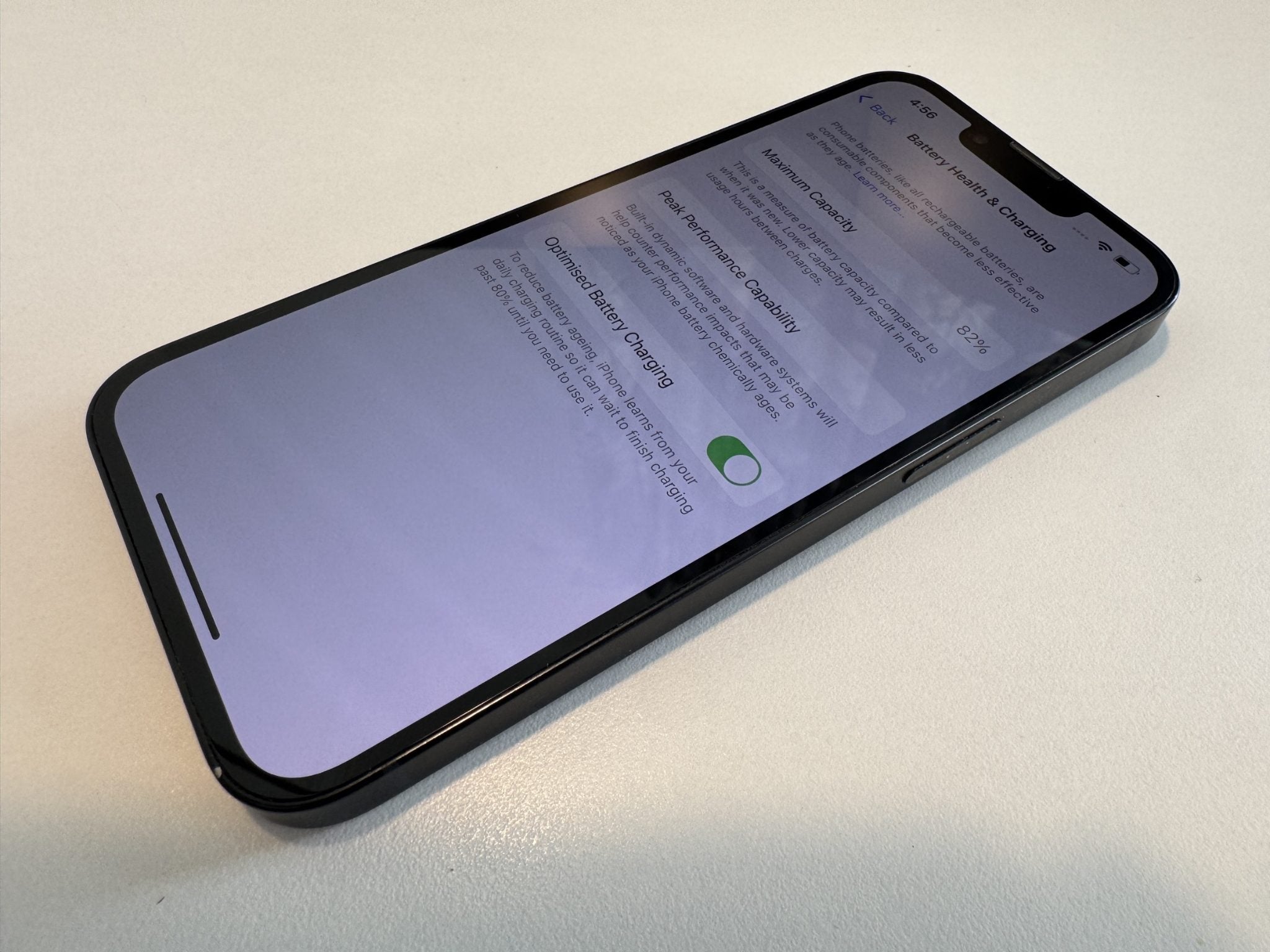 Apple iPhone 13 128GB 5G Midnight Black with Otterbox lock Case (As New)