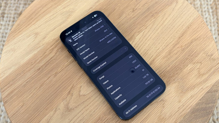 Apple iPhone 14 Pro Max 1 TB Space Black with Case, Screen Protector (Excellent) Pre-owned