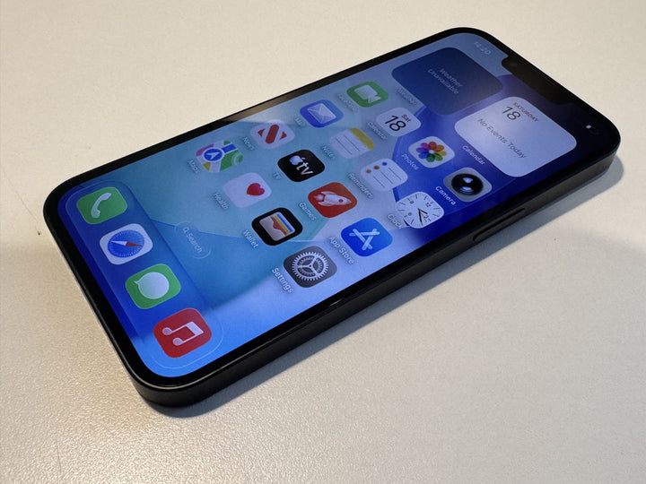 Apple iPhone 13 256GB Midnight Black -  Original Box, New Battery (Grade A)