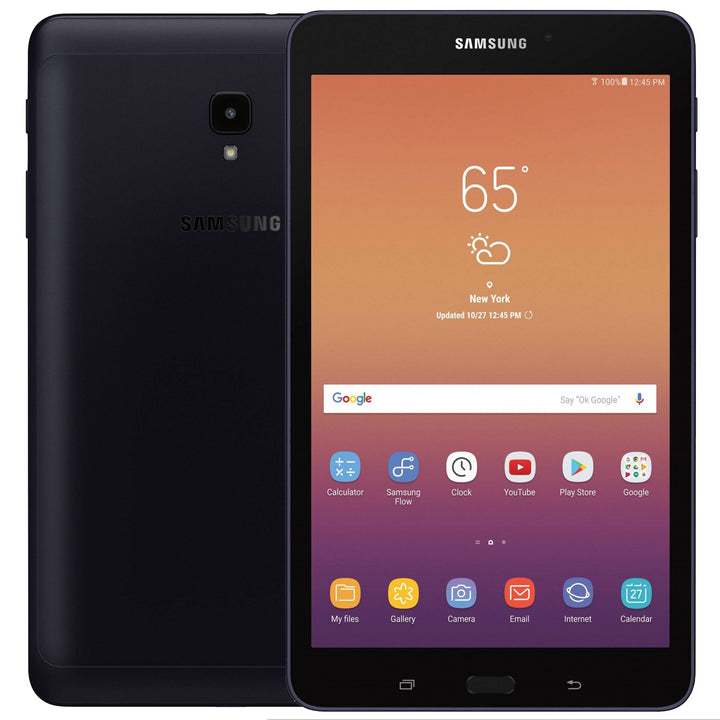 Samsung Galaxy Tab A 8.0 (2017) 16GB Wi-Fi + 4G LTE Calling SM-T385 Black - Excellent - Pre-Owned