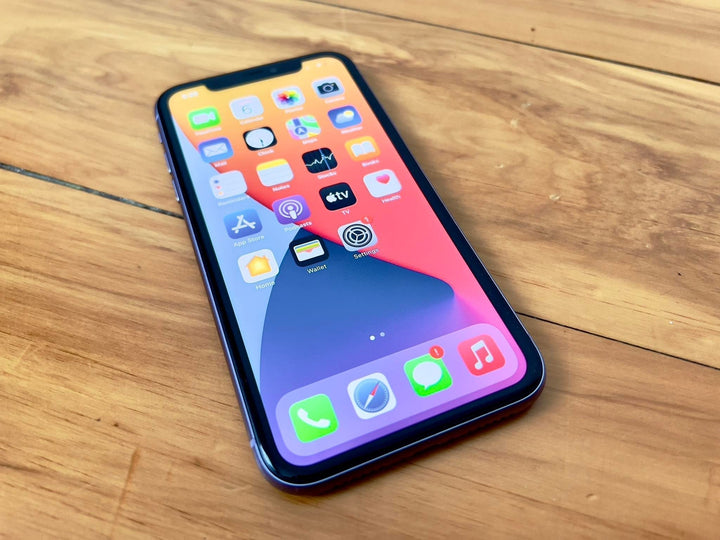 Apple iPhone 11 256 Purple (Like New) New Battery, New Case & Glass Screen Protector