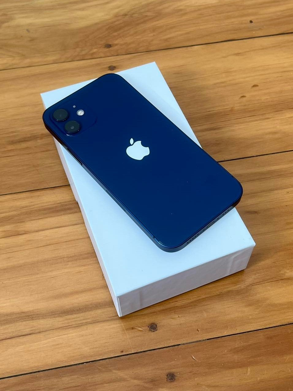 Apple iPhone 12 128GB Blue - New Case, Glass Screen Protector (Exc)