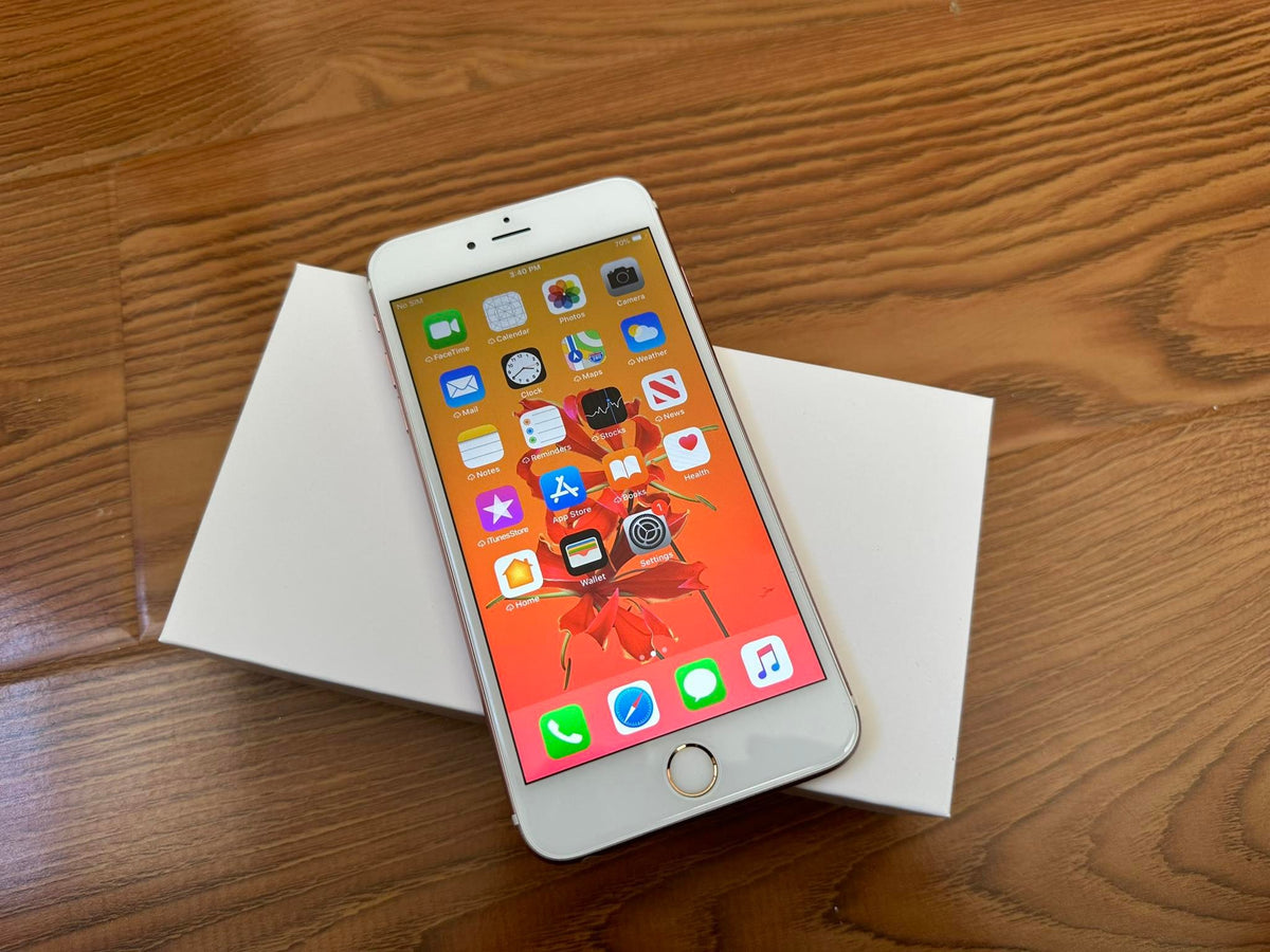 Apple iPhone 6s Plus 128GB Rose Gold New Battery,Case, Screen Protector (Exc)