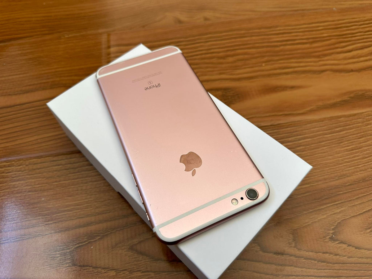 Apple iPhone 6s Plus 128GB Rose Gold New Battery,Case, Screen Protector (Exc)