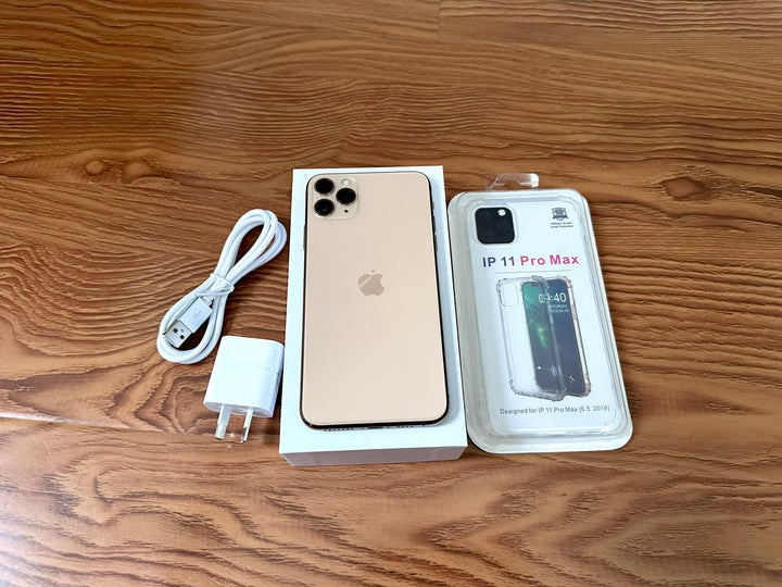 Apple iPhone 11 Pro Max 256GB Gold (Excellent) With Case, Screen Protector