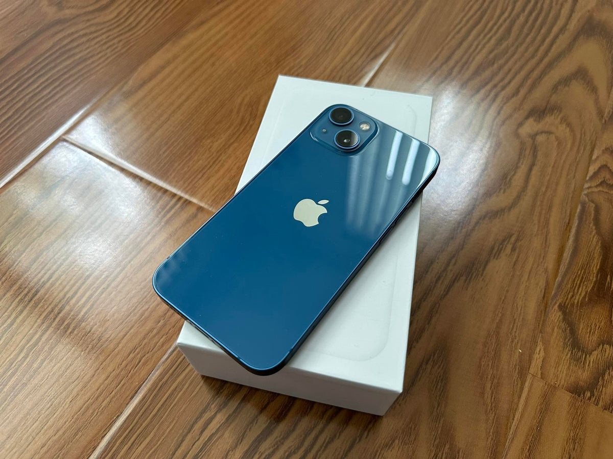 Apple iPhone 13 256GB 5G Blue - New Case, Screen Protector (As New)