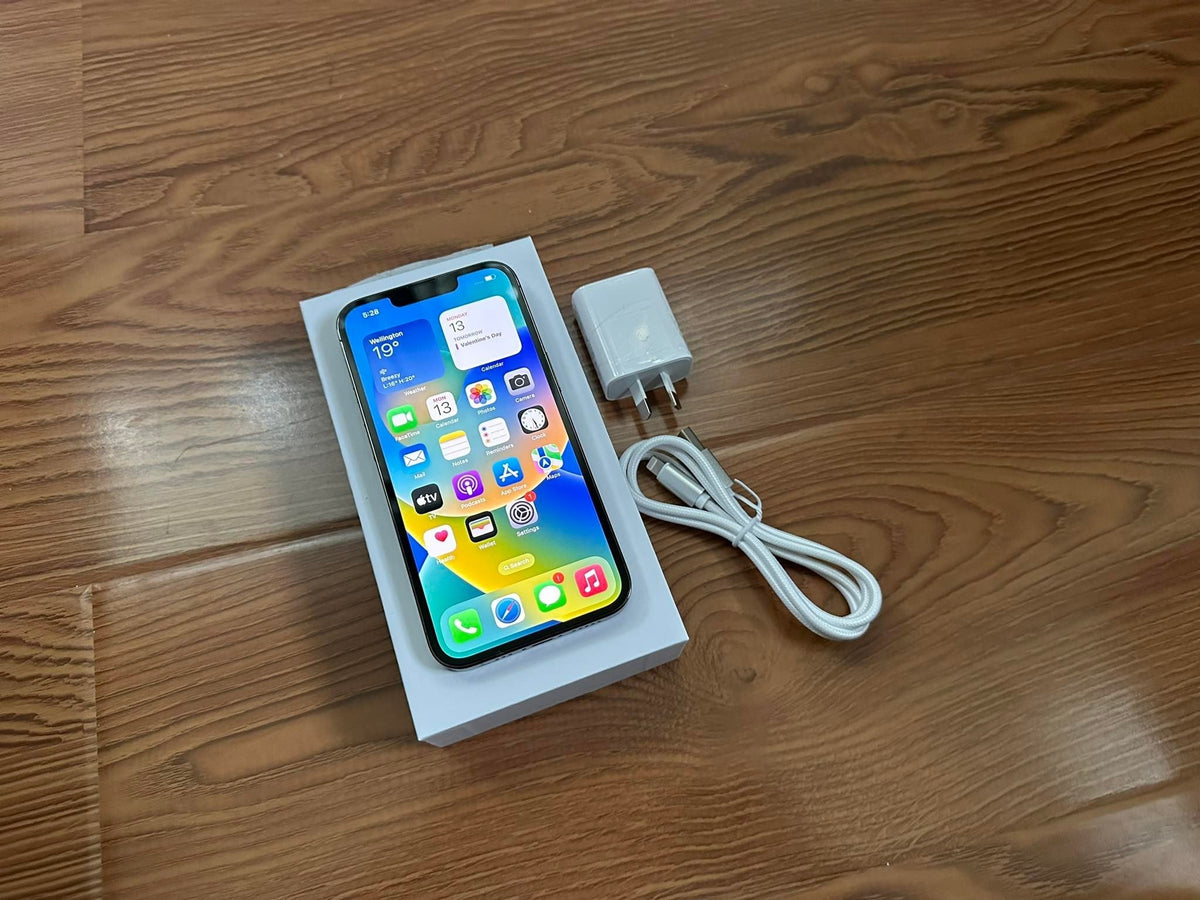 Apple iPhone 13 Pro Max 256GB Graphite - New Battery, Case, Glass Screen Protector, Box (As New)