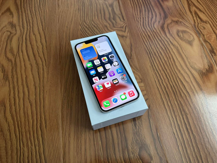 Apple iPhone 13 Pro Max 256GB 5G White Dual Sim (As New) New Battery, Case, Glass Screen Protector & Shipping