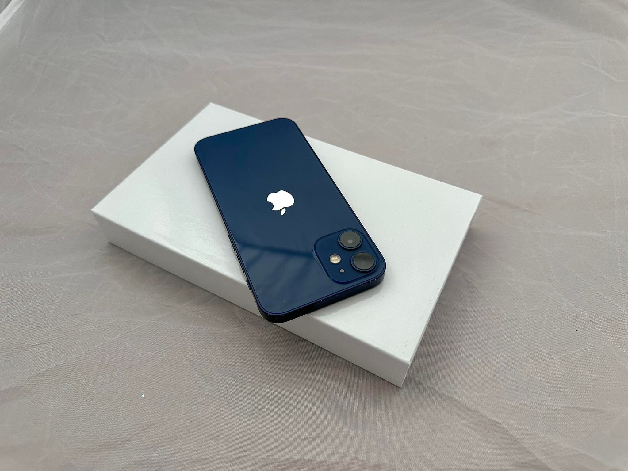 Apple iPhone 12 Mini 128GB Blue - New Battery, Case, Glass Screen Protector (As New)