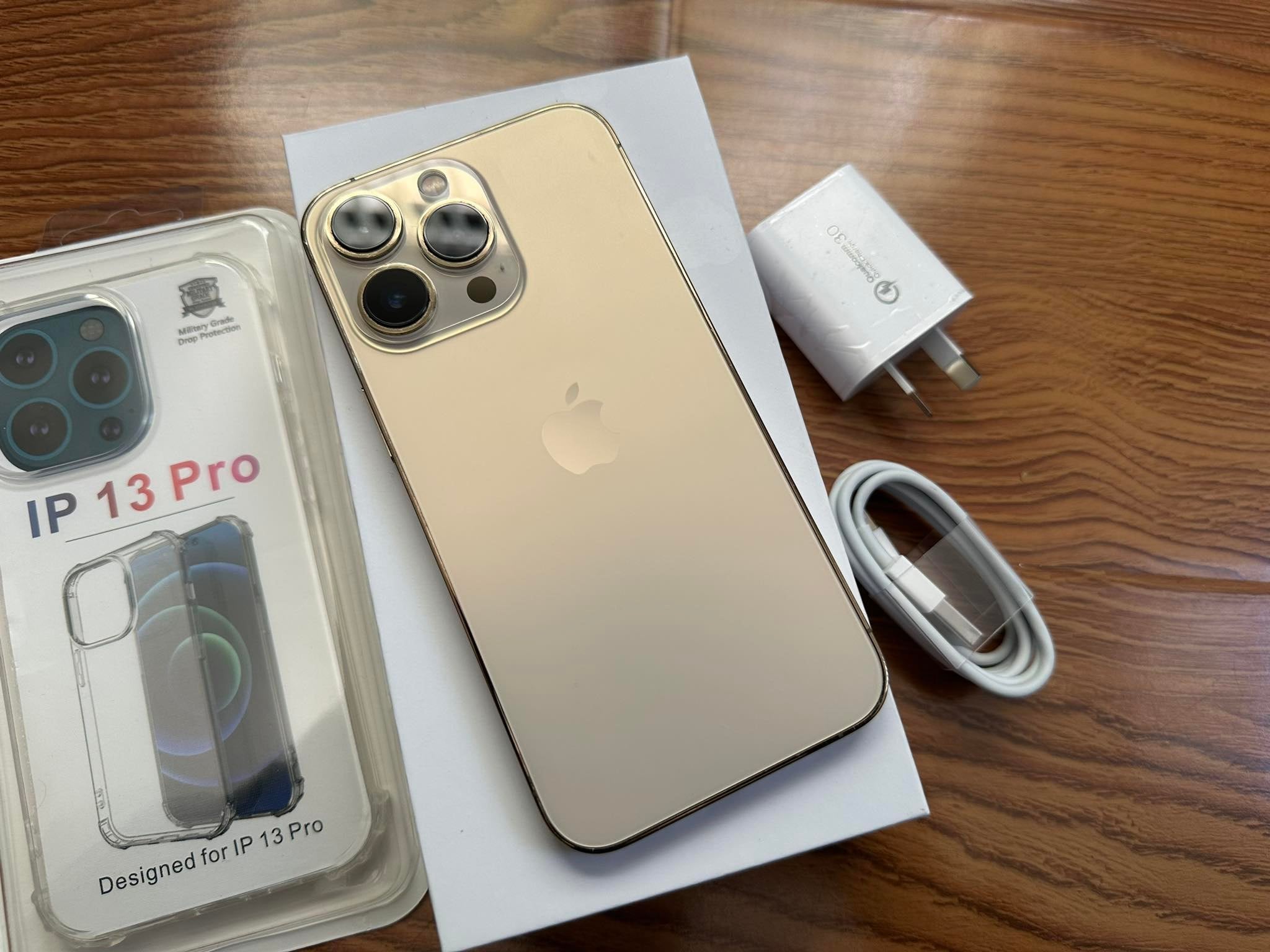 Apple iPhone 12 Pro 128GB 5G Gold (As New) New Display * Free Case, Screen Protector, Shipping*