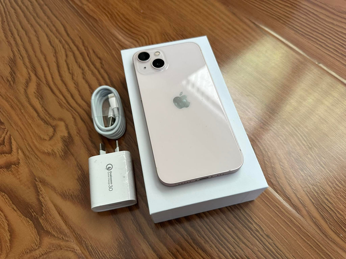 Apple iPhone 13 128GB 5G Pink - New Screen, Case, Screen Protector (Exc) Dsp Msg