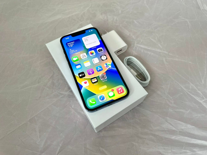 Apple iPhone 13 Pro Max 128GB 5G Sierra Blue Dual Sim (Excellent) New Battery, Case, Glass Screen Protector & Shipping