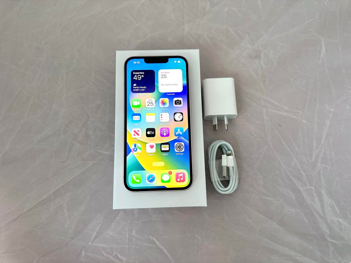 Apple iPhone 13 128GB 5G Red - New Case & Screen Protector (As New/Dot)