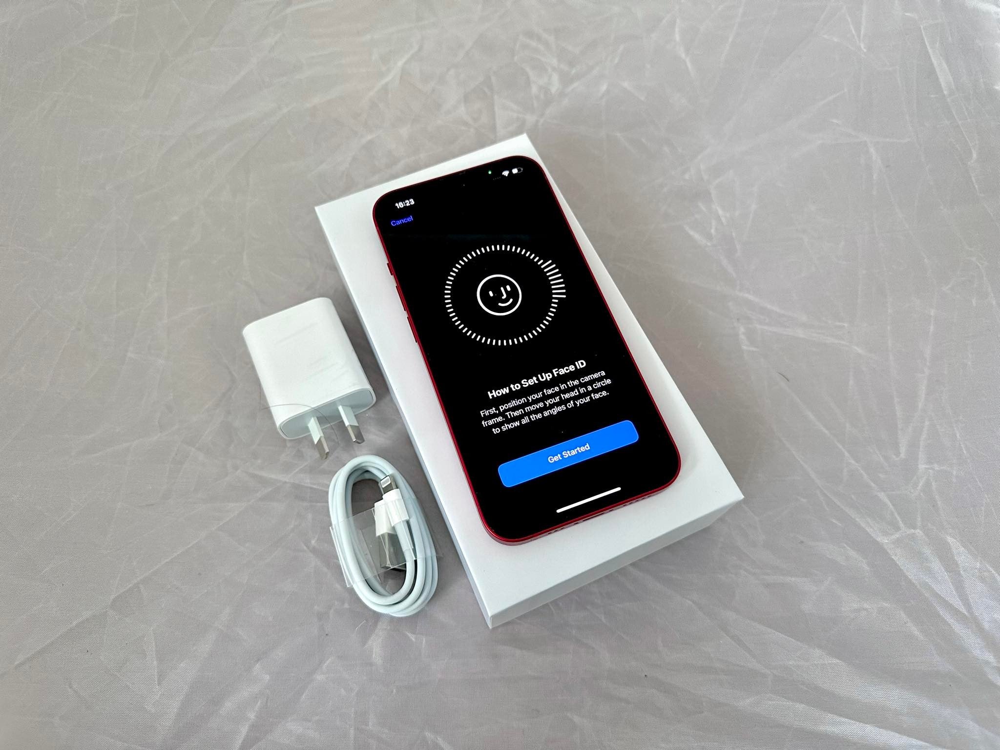 Apple iPhone 13 128GB 5G Product Red - Good Battery (Excellent) Pre-owned