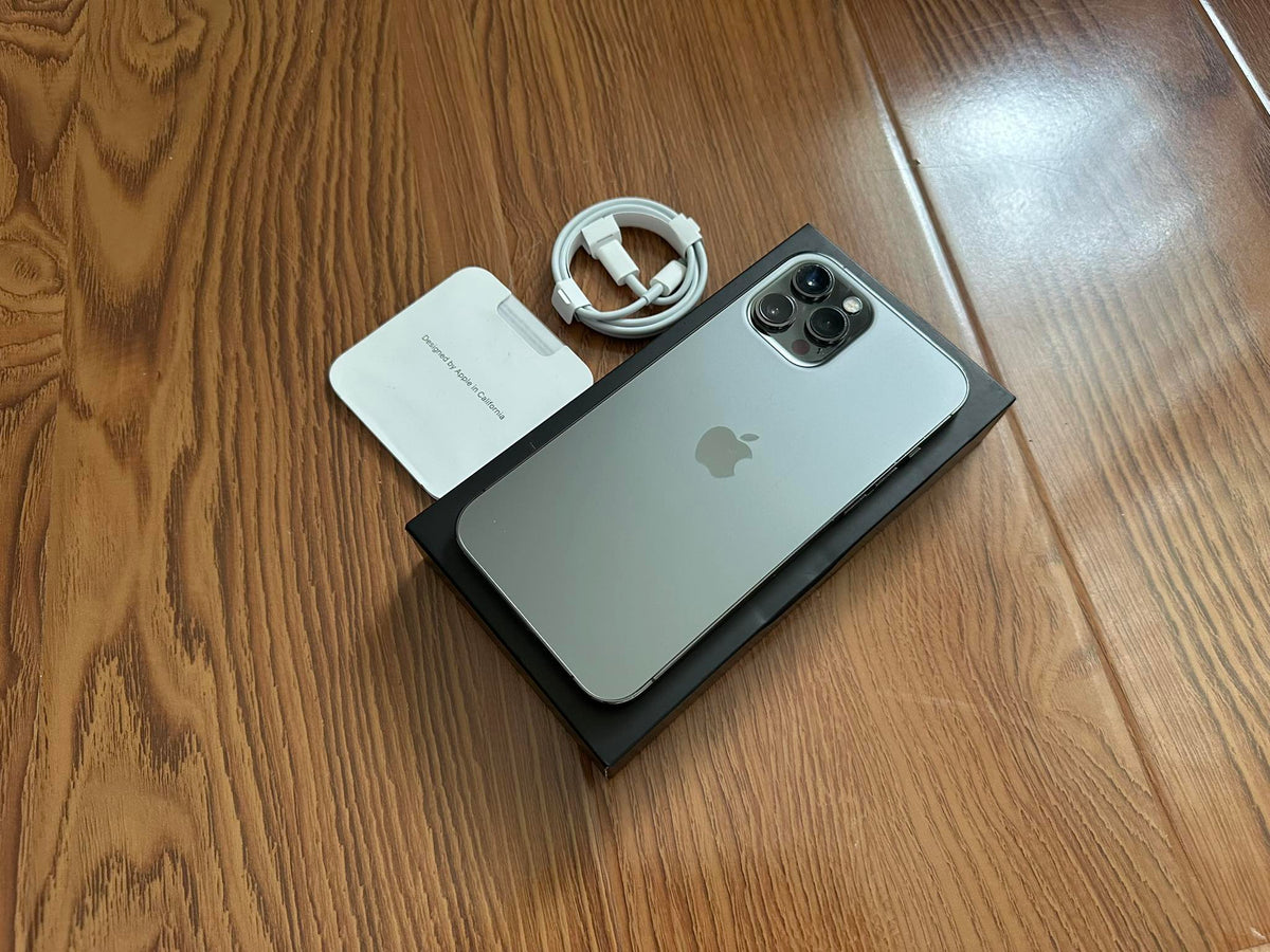 Apple iPhone 12 Pro 256GB 5G Grey Original Box,  New Battery (As New) Refurbished