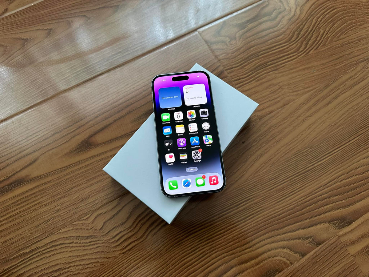 Apple iPhone 14 Pro Max 256GB 5G Space Gray - Good Battery, New Case, Screen Protector (As New)