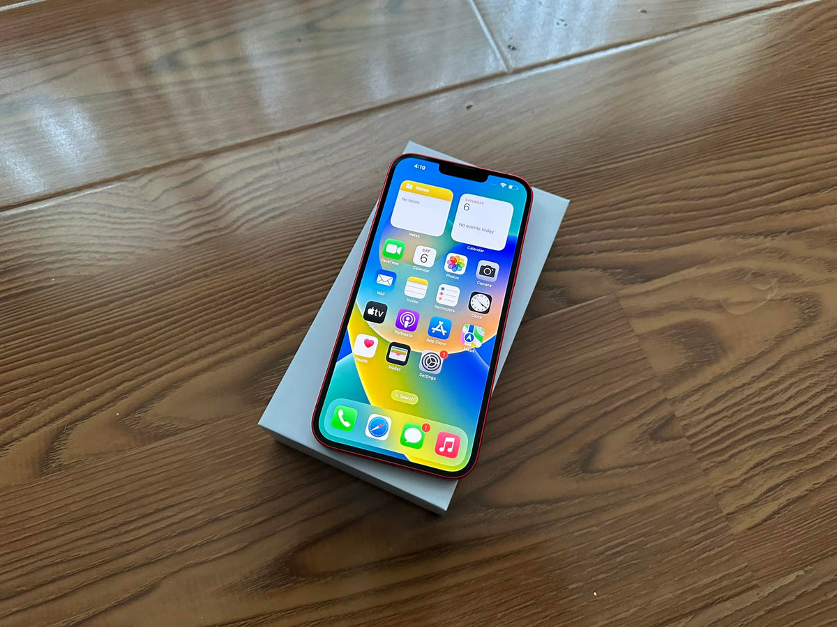 Apple iPhone 13 128GB 5G Red - New Battery, Case & Screen Protector (Exc)