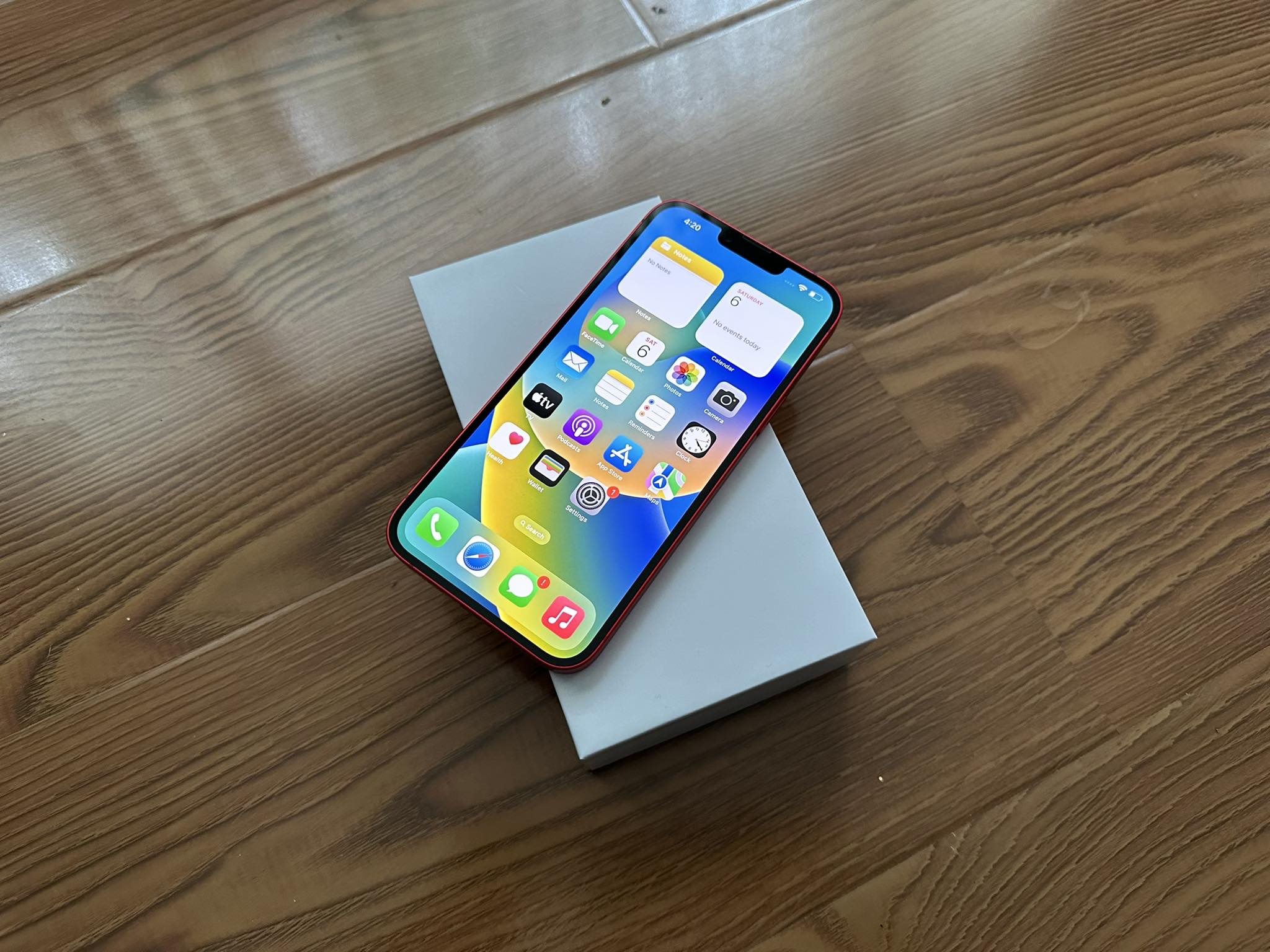 Apple iPhone 13 128GB Red - Good Battery (As New) Pre-owned