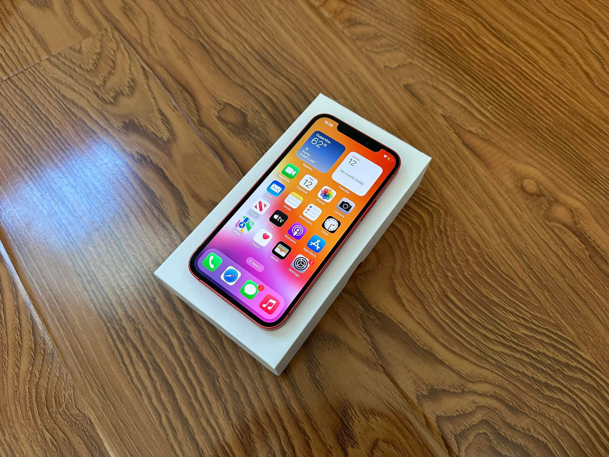 Apple iPhone 12 64GB Red - New Case, Screen Protector (Exc)