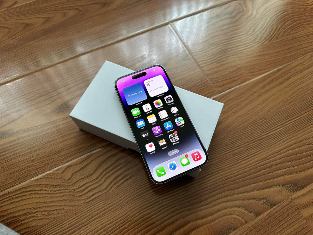 Apple iPhone 14 Pro 128GB 5G Purple - New Battery (Grade A) Refurbished  - Battery Health 100%