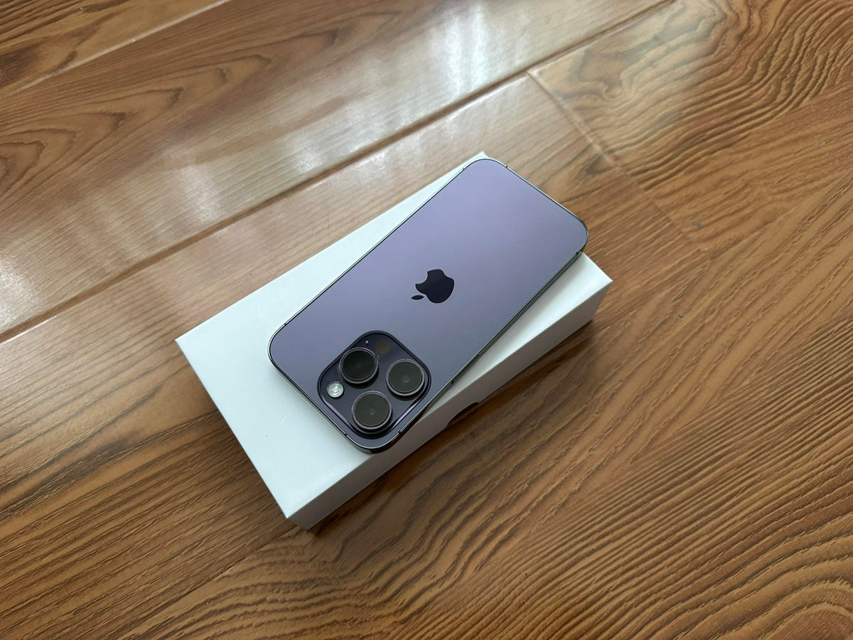 Apple iPhone 14 Pro 128GB 5G Purple - New Battery (Grade A) Refurbished  - Battery Health 100%