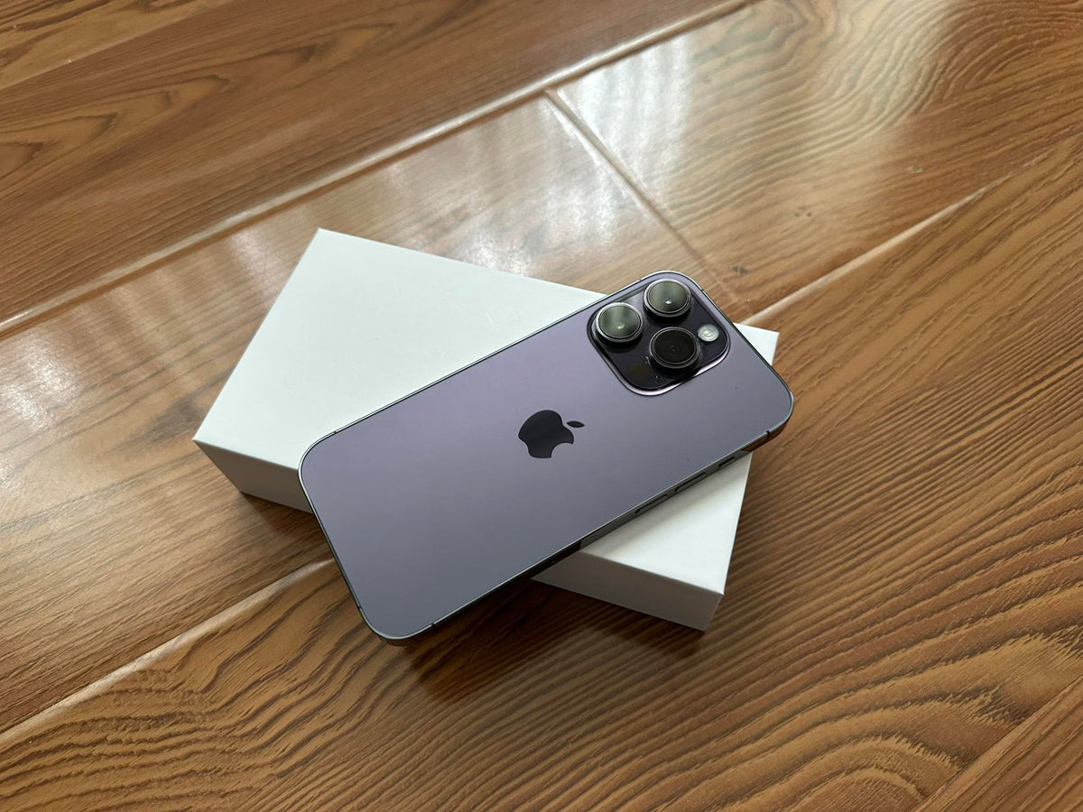 Apple iPhone 14 Pro 128GB 5G Purple - New Battery (Grade A) Refurbished  - Battery Health 100%
