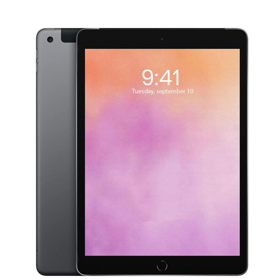 Apple iPad 7 32GB 10.2 inch Wi-Fi + Cellular 3G/4G Space Grey - New Battery, Screen Protector (Good) WS