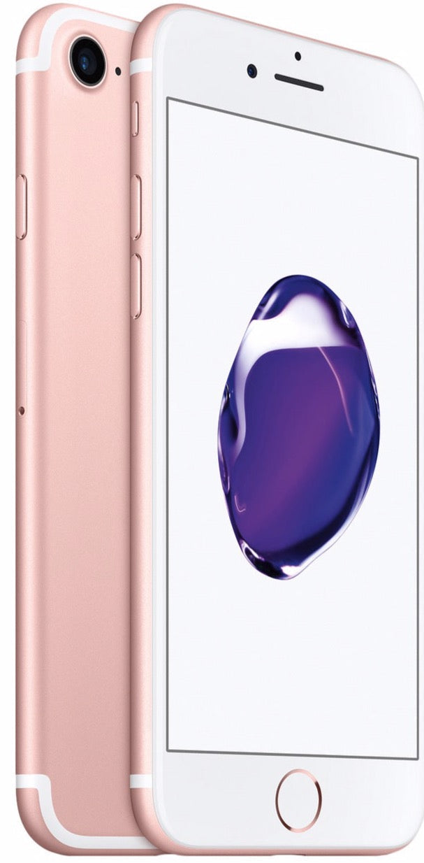 Apple iPhone 7 32GB Rose Gold - New Battery, Case, Screen Protector (Exc) Touch ID NW
