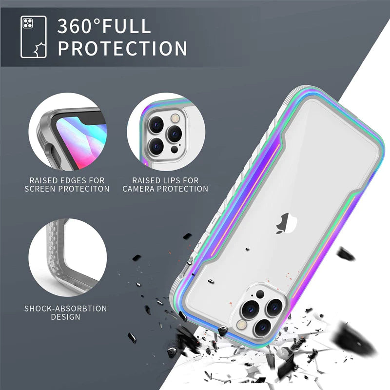 Armor Military Grade Series for iPhone 12 / 12 Pro 6.1 (Rainbow) *Free Shipping*