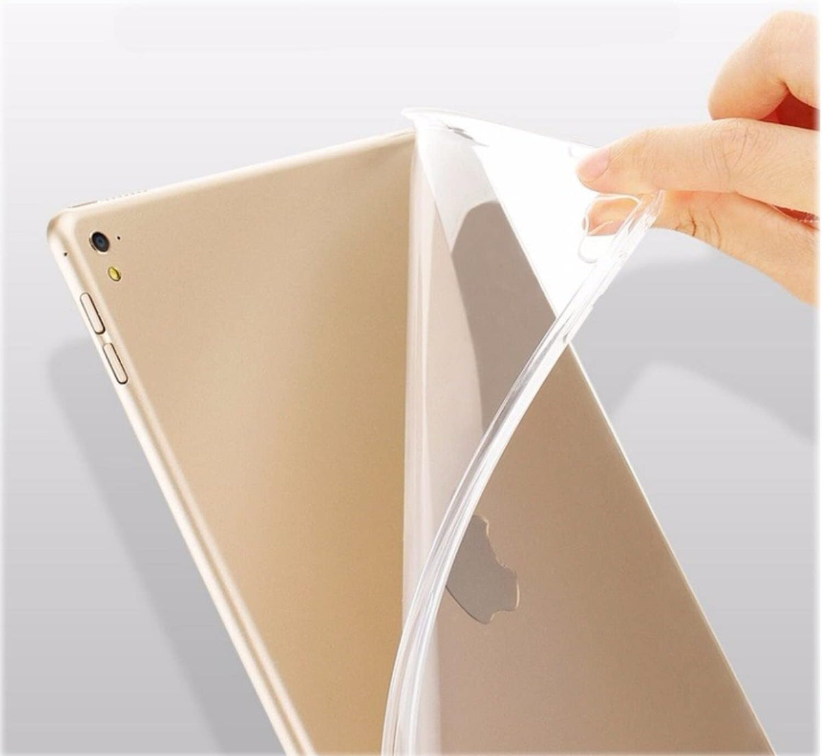 Apple iPad Pro 12.9 2018 - Soft TPU Transparent Slim Shockproof Clear Case