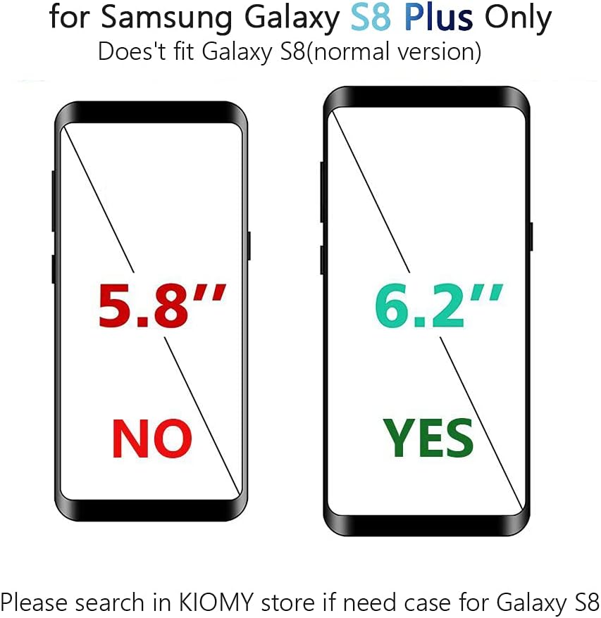 Samsung Galaxy S8 Plus Tough Hybrid Clear Case