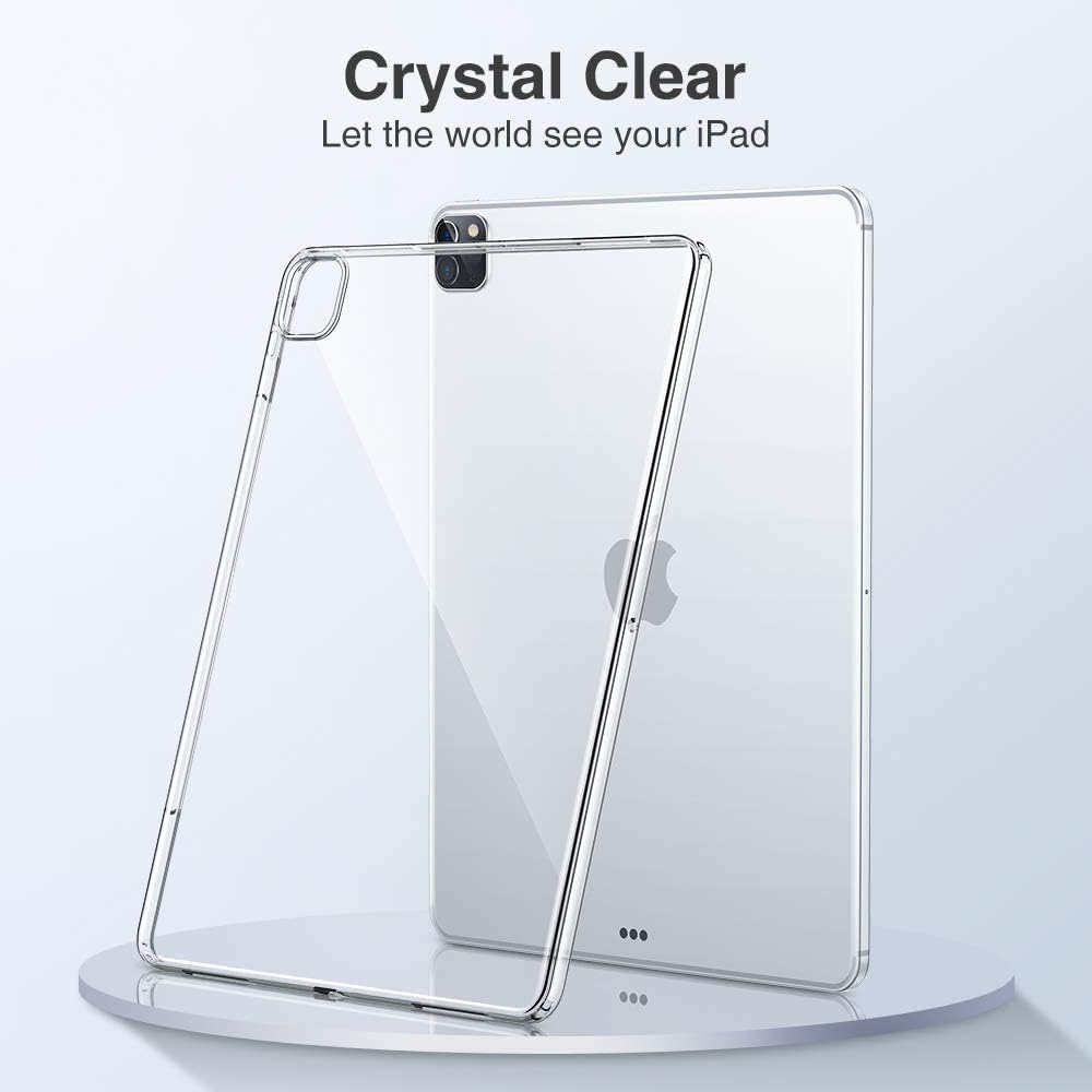 Apple iPad Pro 12.9 2020/2021 Soft TPU Transparent Slim Shockproof Clear Case