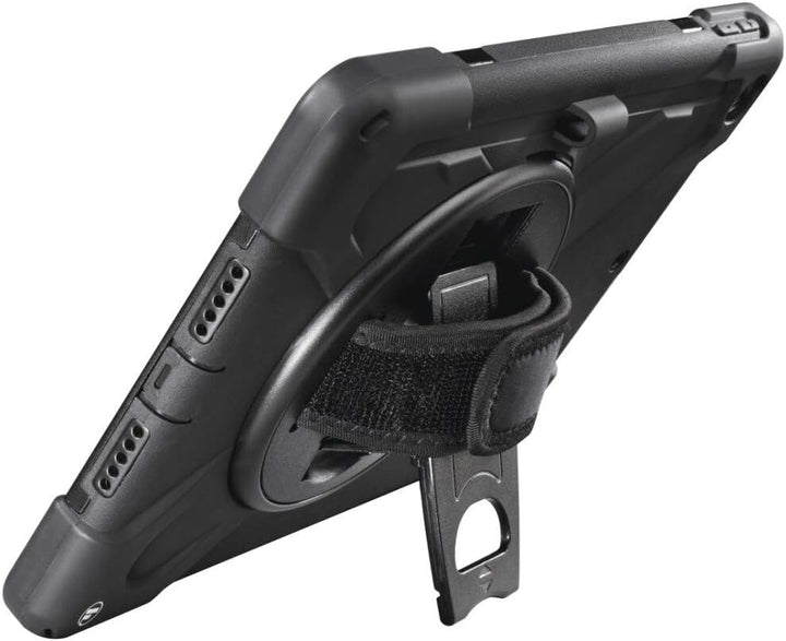 Apple iPad 5th & 6th Gen Rugged Shockproof Case with 360° Rotating Kickstand & Hand Strap