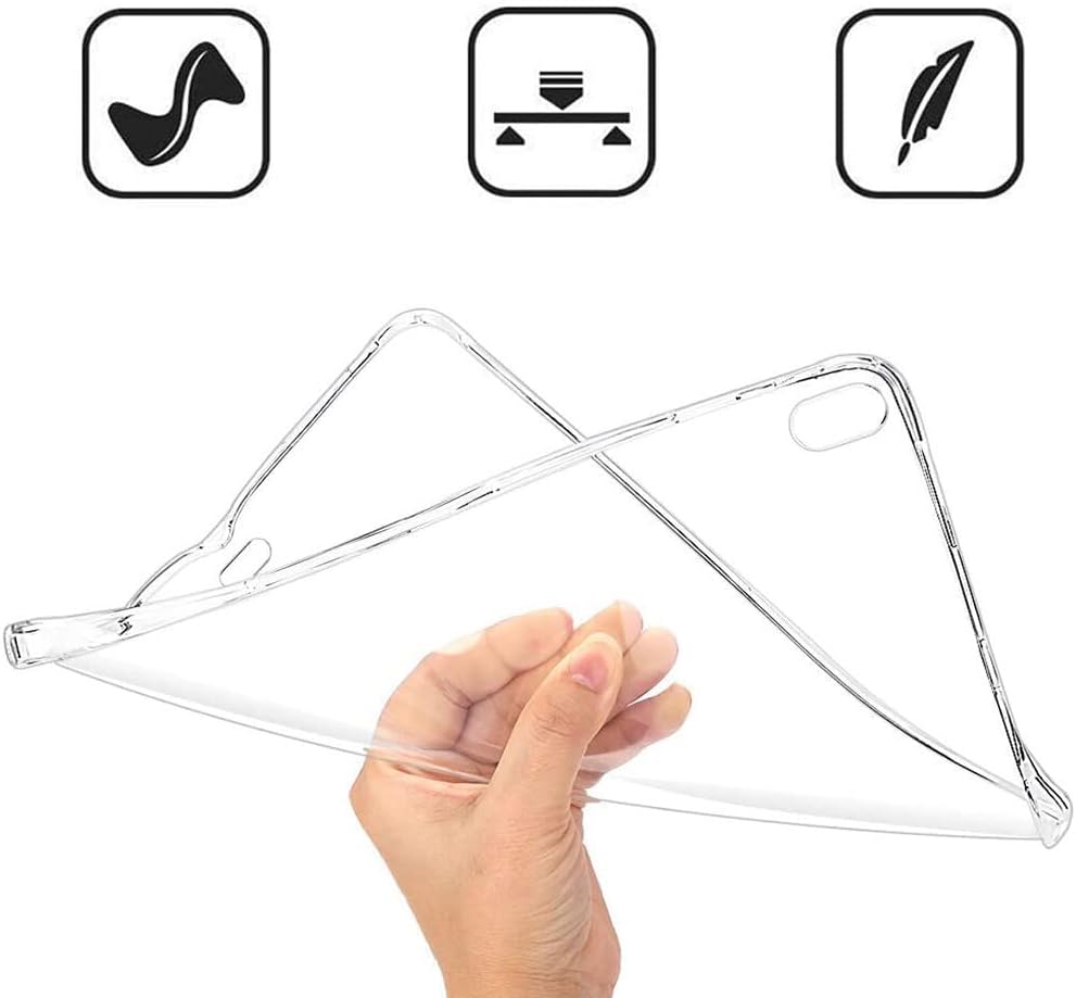 Apple iPad 11 Pro 2018 Soft TPU Transparent Slim Shockproof Clear Case