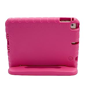 Shockproof Handle case with Stand for iPad Mini 1/2/3/4/5 with 7.9 inch Screen (Pink)