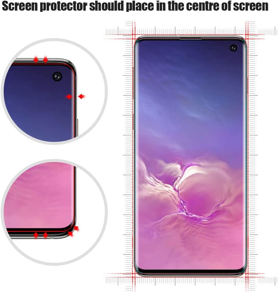 Tempered Glass Screen Protector for Samsung Galaxy S10