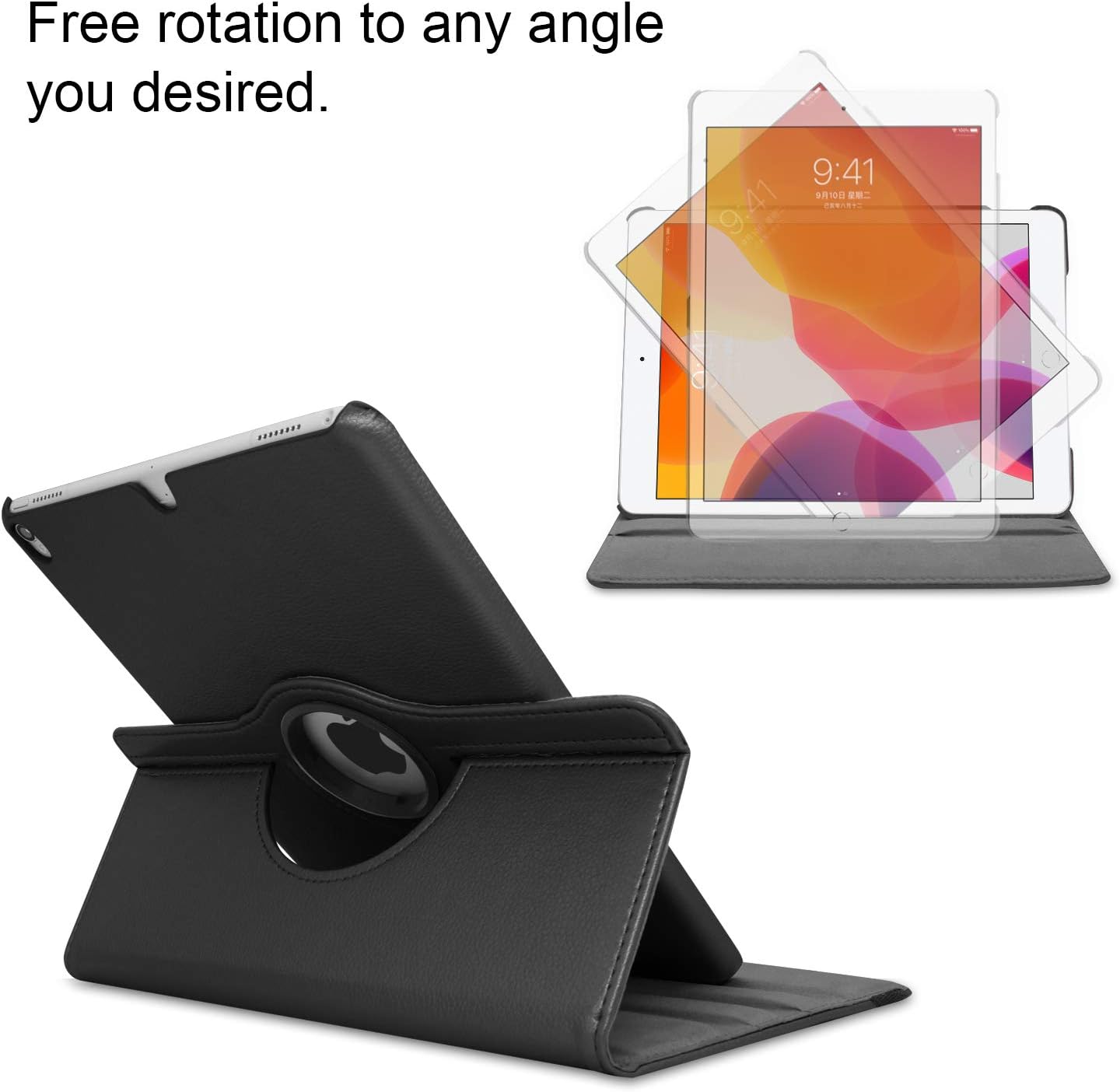Kickstand Book Case for iPad 10 Gen 10.9 inch (BLACK) *Free Shipping*