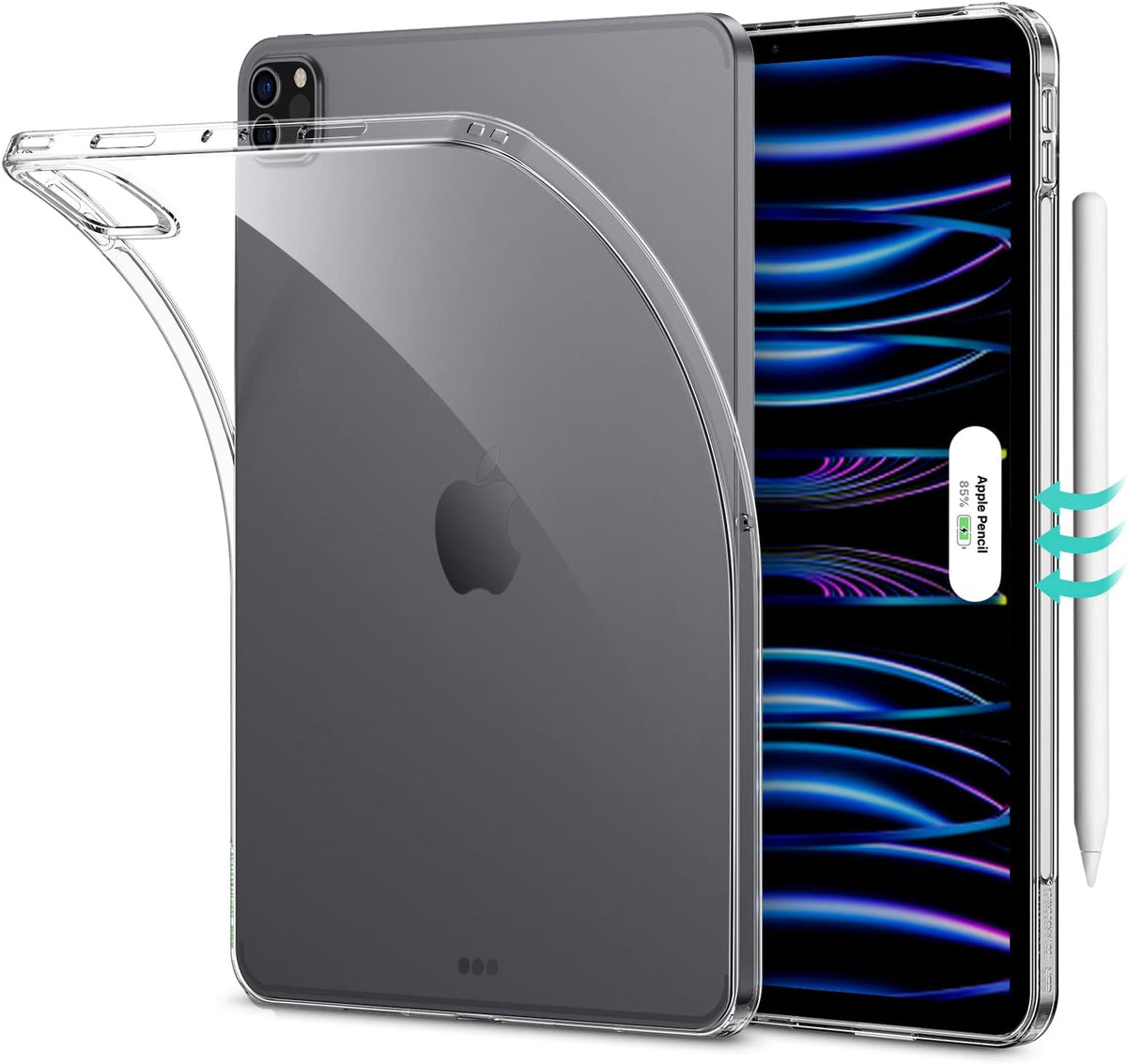 Apple iPad 11 Pro 2020 Soft TPU Transparent Slim Shockproof Clear Case