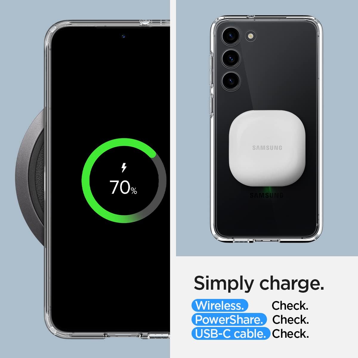 Samsung Galaxy S23 Plus Tough Hybrid Clear Case – SmartGear NZ