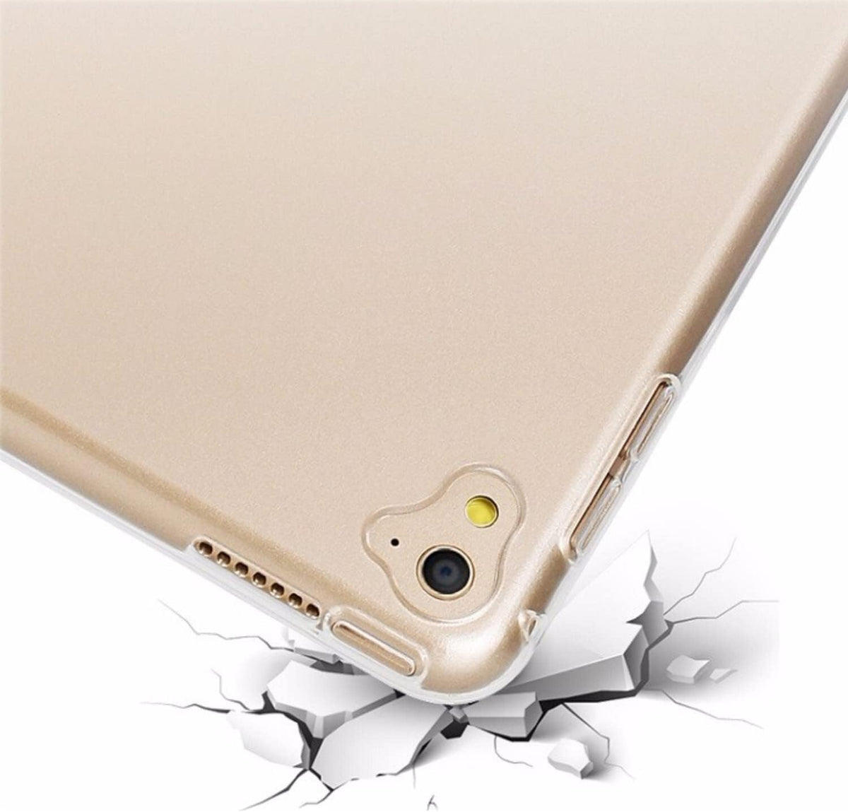 Apple iPad Pro 12.9 2018 - Soft TPU Transparent Slim Shockproof Clear Case
