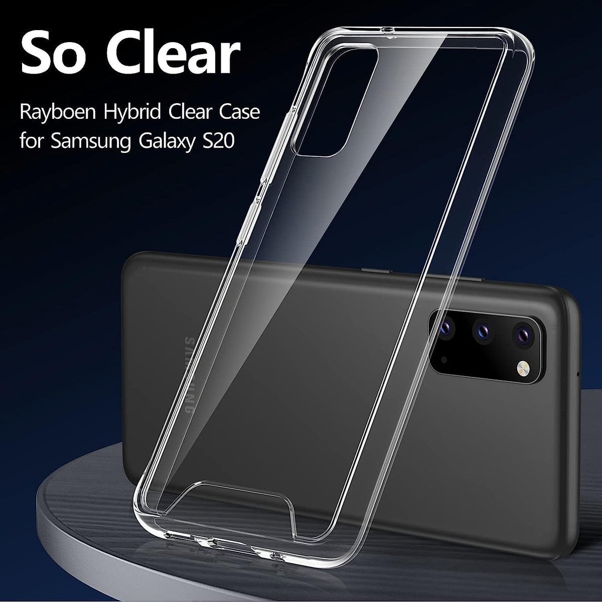Samsung Galaxy S20 Tough Hybrid Clear Case "Clearance"