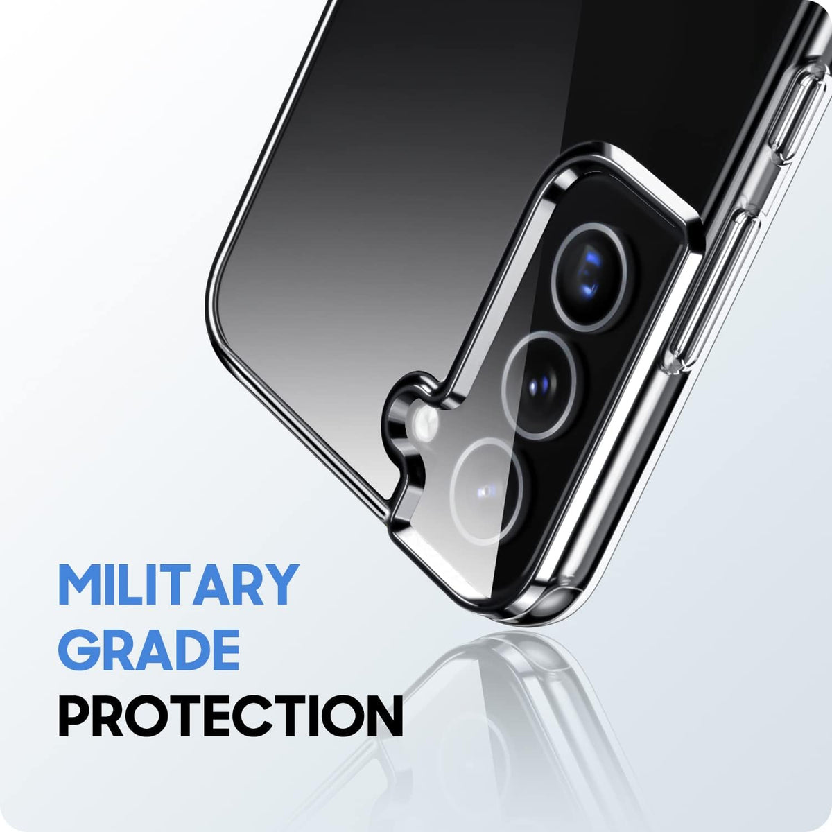 Samsung Galaxy S22 Plus Tough Hybrid Clear Case