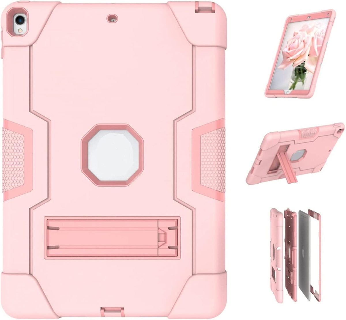 Apple iPad Air 10.5 Rugged Shockproof Case & Kickstand