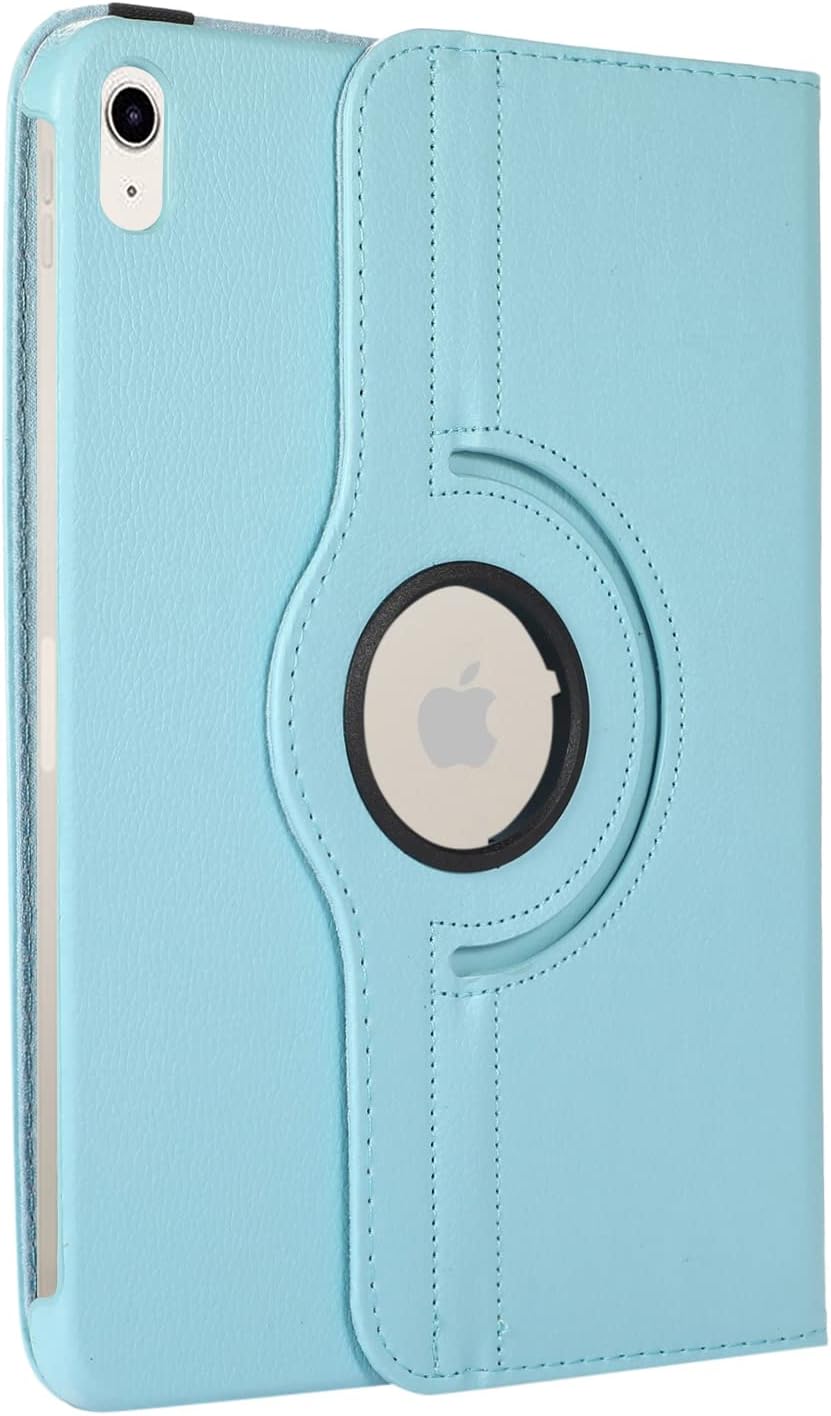 Kickstand Book Case for iPad 10 Gen 10.9 inch (Light Blue)