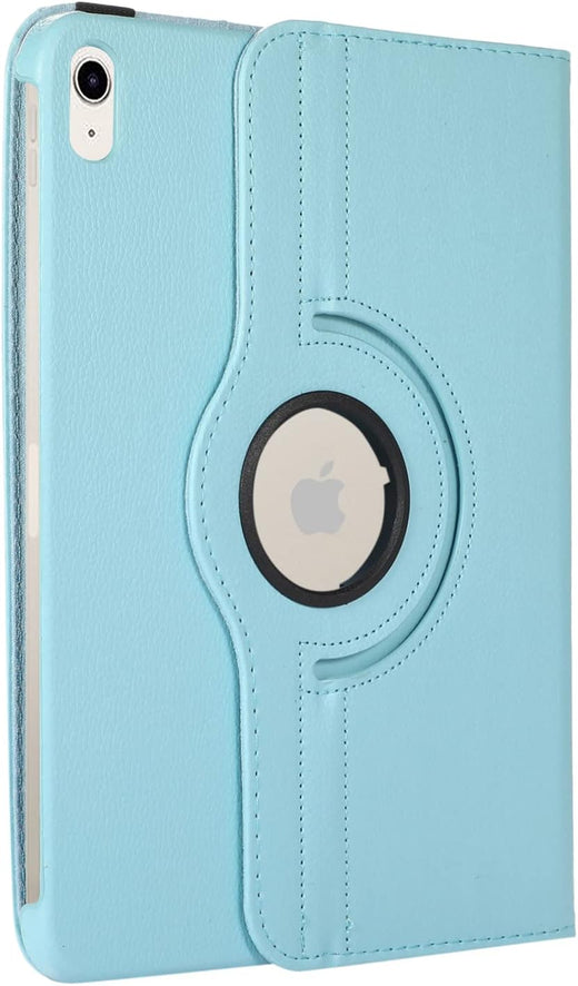 Kickstand Book Case for iPad 10 Gen 10.9 inch (Light Blue)