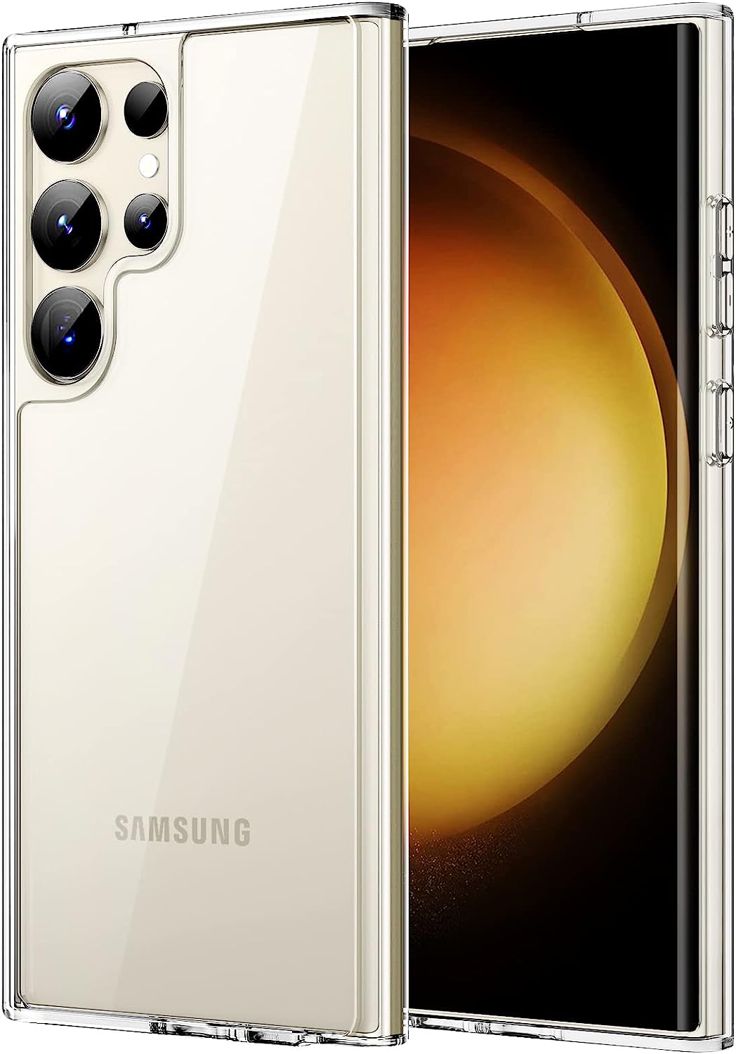Samsung Galaxy S23 Ultra Tough Hybrid Clear Case *Free Shipping*